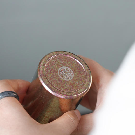 暗香疏影/纯钛行云迷你保温杯/双层钛茶杯泡茶养生纯钛水杯150ml 商品图3