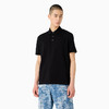 EMPORIO ARMANI 阿玛尼 男士带 V 形饰边的丝光珠地网眼 Polo 衫 黑色 3D1FF2 1JTKZ 0999 商品缩略图1