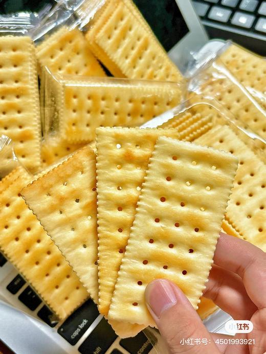 丰味十足海盐苏打水饼干一袋 商品图3