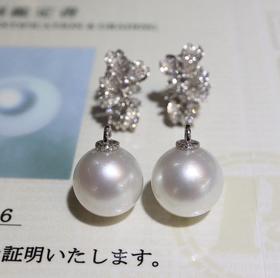 14.4mm澳白维纳斯耳环