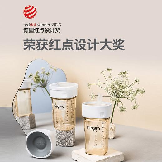 【刮码】赫根模范学饮杯婴儿防呛宝宝嘬口杯儿童PPSU水杯婴幼儿直饮杯hegen 商品图1