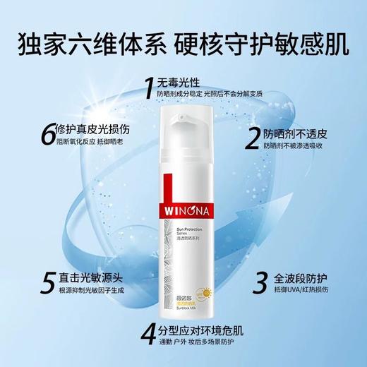 薇诺娜清透防晒乳SPF48PA+++50g/瓶 商品图2