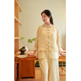 【抖音专属】高腰阔腿裤（24709653-白骆驼）