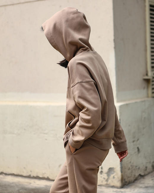 单品包邮 现货 THS-限时 max家 原尾 科技双面布植绒CUBE卫衣BI462运动裤BJ3055 商品图2