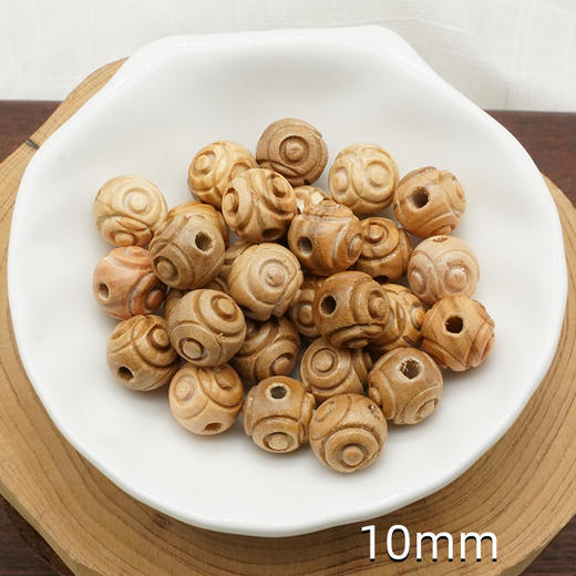 花纹橄榄木珠木料原木料意卡米诺手串念珠串珠单颗珠子料散珠老料意大利进口 商品图2