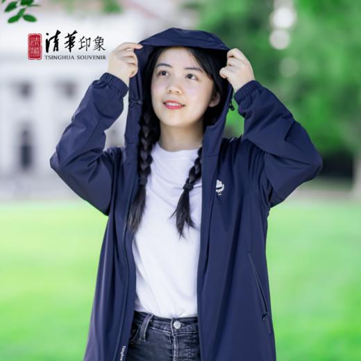 清华文创简约连帽外套 商品图4