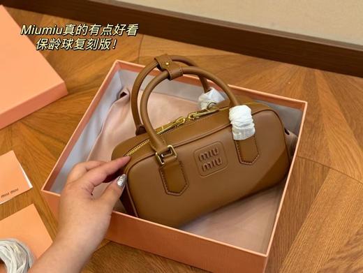 B092622很难不爱啊啊！可手拎也可斜挎保龄球公文包 商品图8