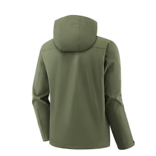 【新款DNY】大依优型大码三合一冲锋衣加绒保暖两件套内胆可拆防风防水户外加肥加大号外套男士上衣 商品图11