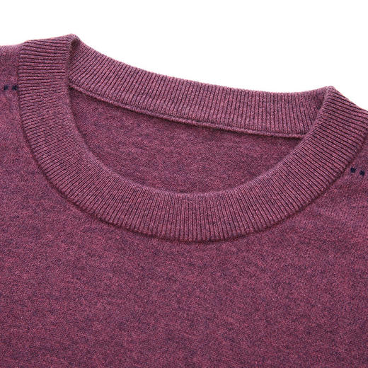 【100%羊毛】【新款DDS】大依优型大码男装羊毛衫圆领毛衣针织衫休闲加肥加大男士胖子大码内搭上衣 商品图6