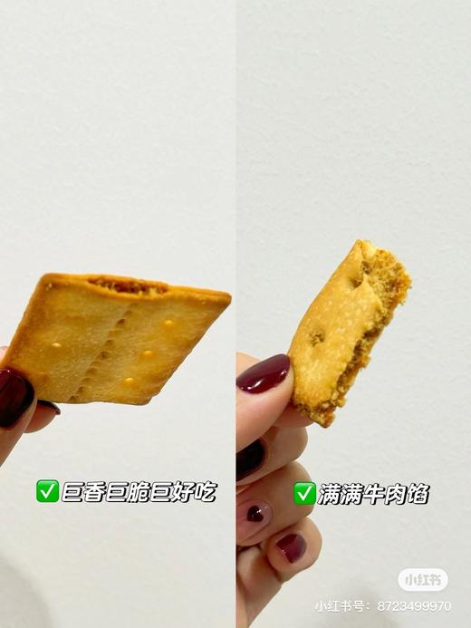 纳滋宝牛肉馅酥脆饼干一箱 商品图5