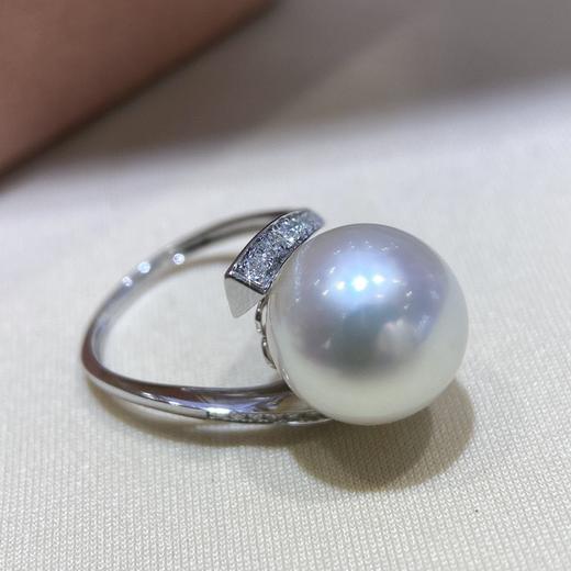 12-13mm澳白珍珠戒指 商品图1