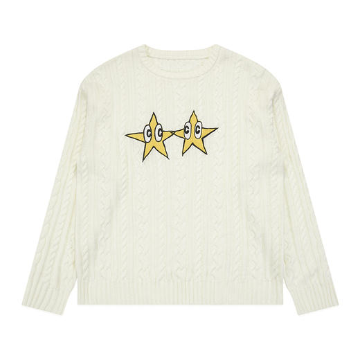 CryingCenter CC拉手星星毛衣 哭喊中心 商品图3