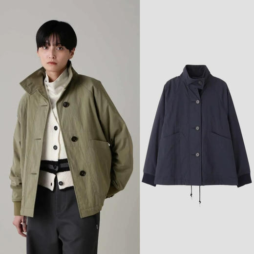 秋冬品质好货--男女MHL插肩立领工装夹克棉服【清仓不退不换=无法接受不要拍。 商品图0