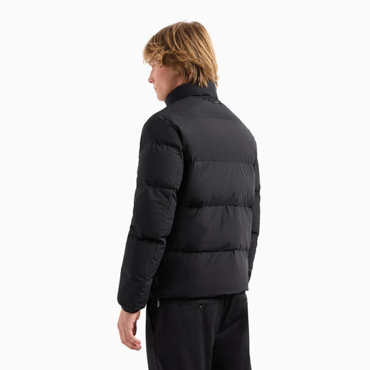 【一】EMPORIO ARMANI 阿玛尼 男士绗缝尼龙全拉链羽绒服 黑色 8N1BQ3 1NLRZ 0999 商品图2