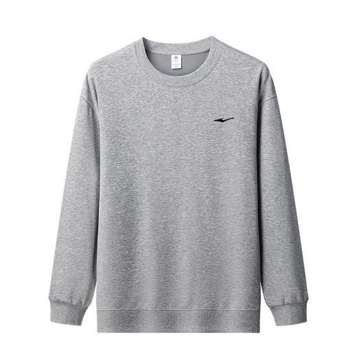 鸿星尔克春秋款纯棉圆领卫衣情侣款 商品图8