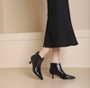 westory2024年秋冬新款优雅风中高跟百搭短靴切尔西W24DS84431 商品缩略图4