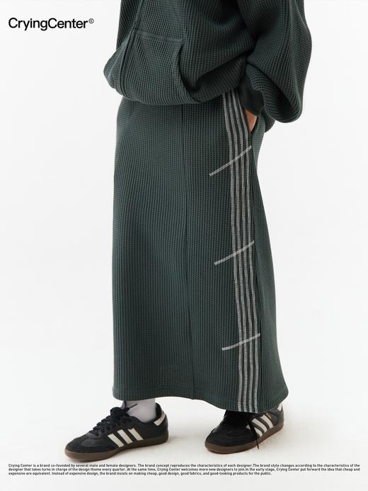 CryingCenter 华夫格轻松半身裙 哭喊中心 商品图0