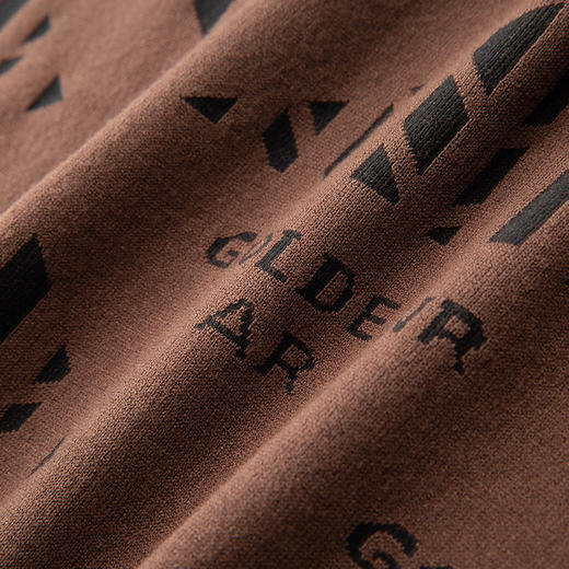 【新款DPF】大依优型大码毛衣针织衫毛衫休闲加肥加大男士胖子大码内搭上衣潮款打底衫 商品图3