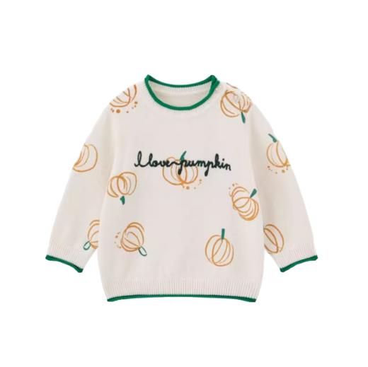 英氏儿童毛衣男宝宝宽松圆领套头毛衫 YRMEJ30128A01长袖秋装 商品图4