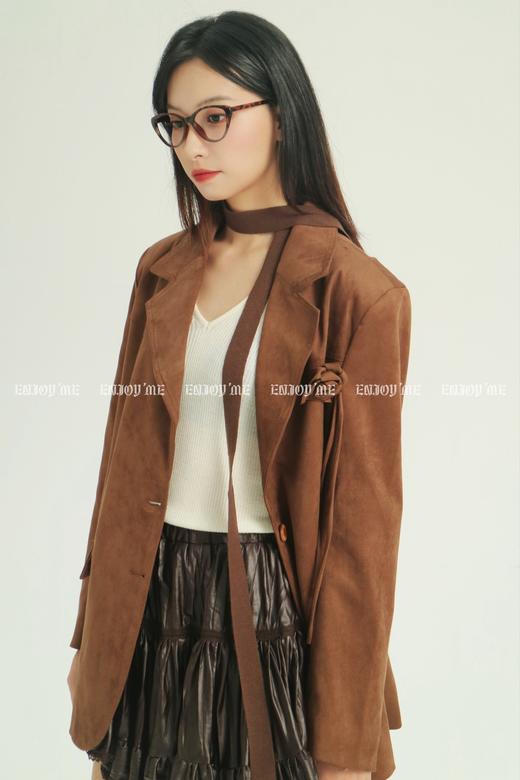 【门店同款】ENJOY秋季时光回廊花朵胸针西装 159407355 商品图2