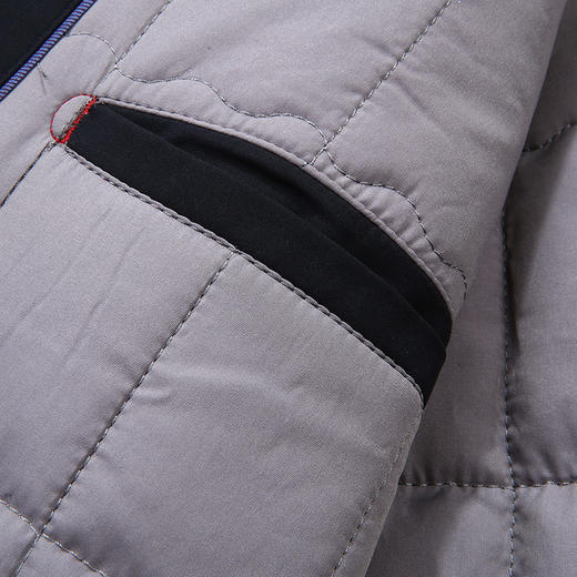 【加棉】【新款DWP】大依优型大码翻领夹克加棉棉衣外套风衣加肥加大肥佬休闲商务上衣男士胖子 商品图7