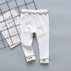 【新款儿童打底裤，木耳边设计，贴身舒适，中小童通用】童装春秋新款中小童打底裤 儿童木耳边女童贴身裤子  舒适贴身 木耳边设计 不勒腿又显瘦-QQ 商品缩略图9