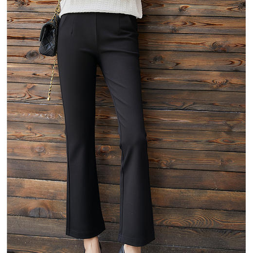 【高货ayts】全新升级【铂金会员174/天猫229/差价55】(42626) 洛诗琳24新款珠链腰头弹力休闲裤工装裤女士高级感阔腿长裤 商品图1