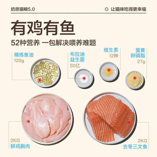 奶思  5.0海陆盛宴配方1kg/包*2 商品图1