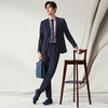 【高端系列】柒牌男装西服男士商务正装秋冬新款纯羊毛西装外套	127C70980 商品缩略图3