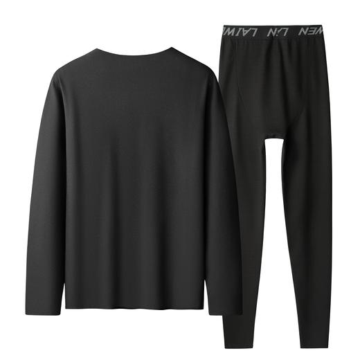 【德绒AB面保暖】【新款DSF】大依优型大码男装德绒保暖套装内衣弹力舒适保暖秋衣秋裤 商品图2