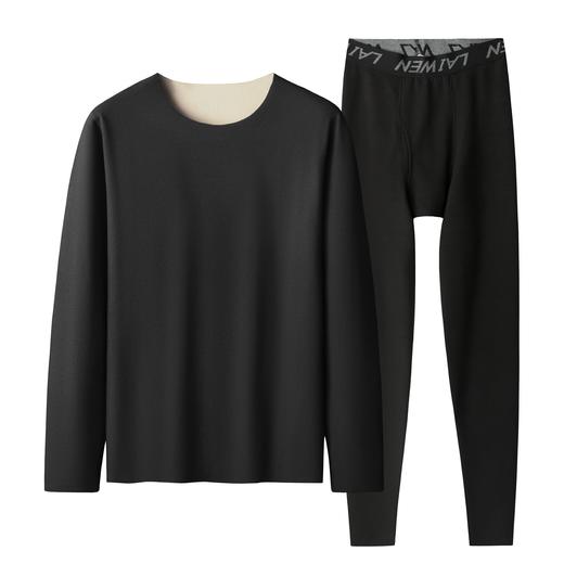 【德绒AB面保暖】【新款DSF】大依优型大码男装德绒保暖套装内衣弹力舒适保暖秋衣秋裤 商品图1