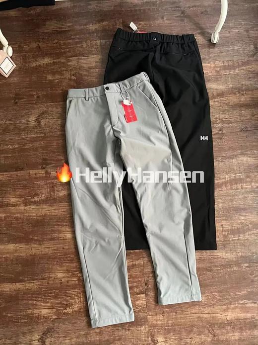 HH男秋冬款加绒款四面弹舒适有型长裤软壳裤 商品图0