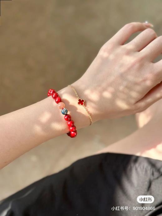 价格打下来了✌59元福利秒杀🉐【明星同款🛑紫金砂手串】90%含量接受检测！真正的天然朱砂 源头工厂  开具证书！诸事顺遂🔥质感与颜值并存❗️巨巨巨巨巨美呀😍 商品图9