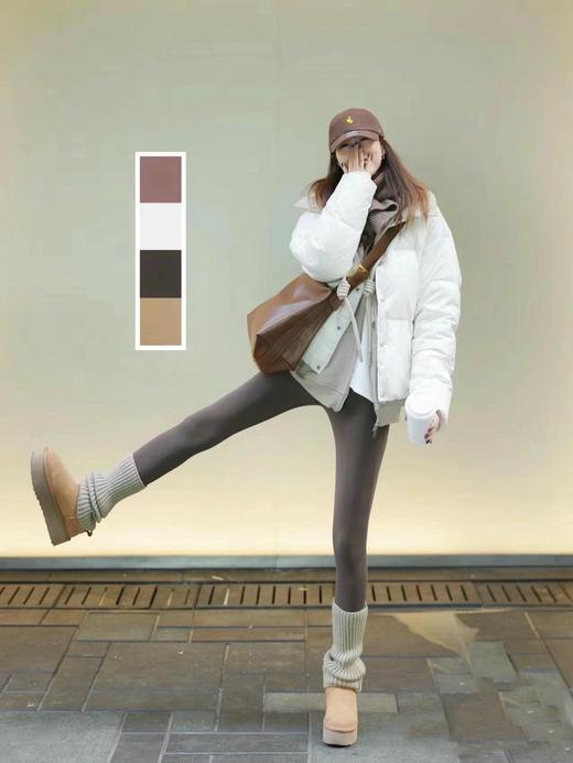 美yang销量TOP1的瑜伽裤❗同源品质订单❗️【露露拉绒一片式微压瑜伽鲨鱼裤】超柔定制鲨鱼皮面料👍同面膜感亲肤~更适合降温季节的鲨鱼裤❗最 商品图13