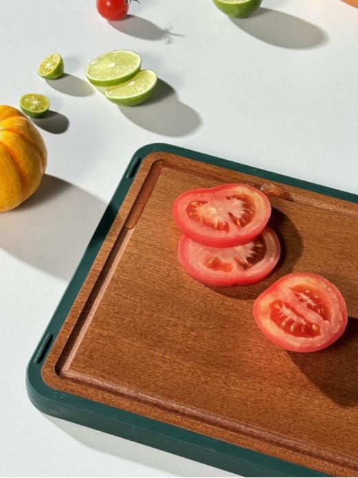 ⏰⏰【双枪&西子千束乌檀木PP双面砧板】🏆限量福利 39.9得1个，🌈🌈抗菌程度99.9% ⚠️⚠️⚠️乌檀木整木+👉🏻👉🏻食品级pp材质 商品图5