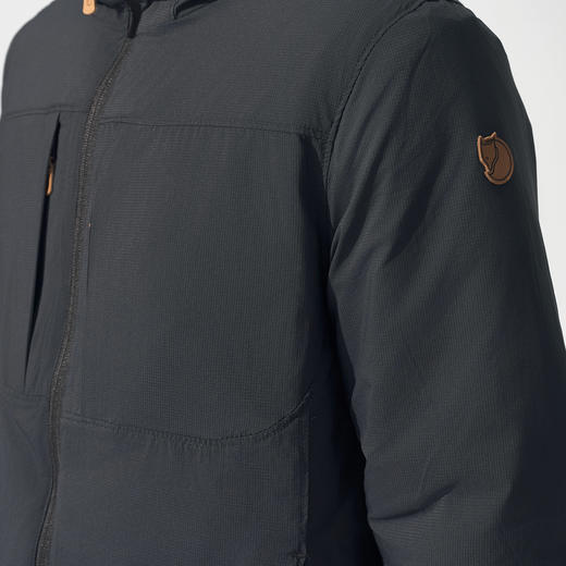 北极狐 男士连帽棉服 2024新款 秋冬户外徒步保暖棉夹克08242133 商品图3