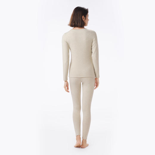 都市丽人保暖衣强暖套装轻羽绒厚女士保暖衣套装LWT2A9 商品图3