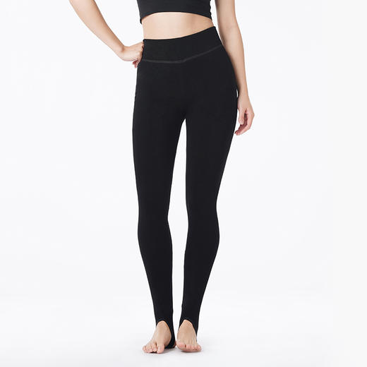 都市丽人打底裤强暖一体裤保暖裤粘纤加厚踩脚裤一条LGT4B6 商品图1