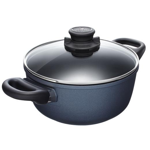 【小家电】Revere蓝宝石带盖不粘锅中华汤锅 24cm RWS-6824C/YK HF 商品图0