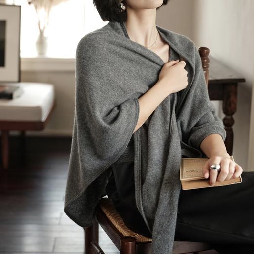 【抖音专属】三角大披肩（YR640-静奢灰） 商品图2
