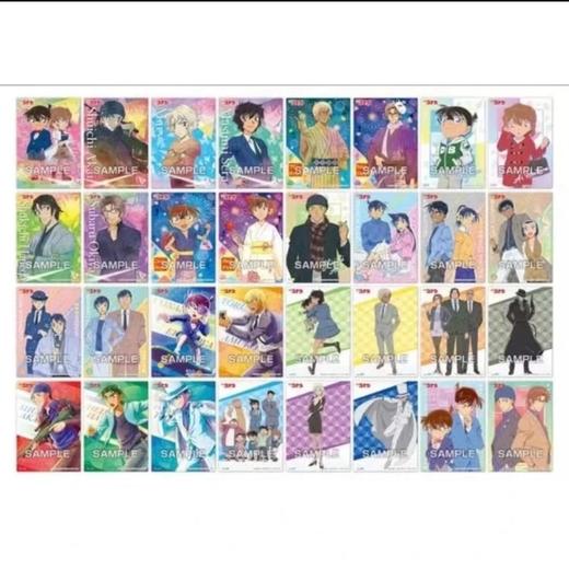 百元店 ENSKY 名侦探柯南 收藏卡 第二弹 全32种 20包/盒 谷子 商品图0