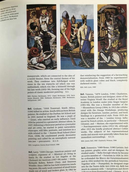 二十世纪艺术与艺术家辞典 501幅彩色插图 精装16开 商品图13