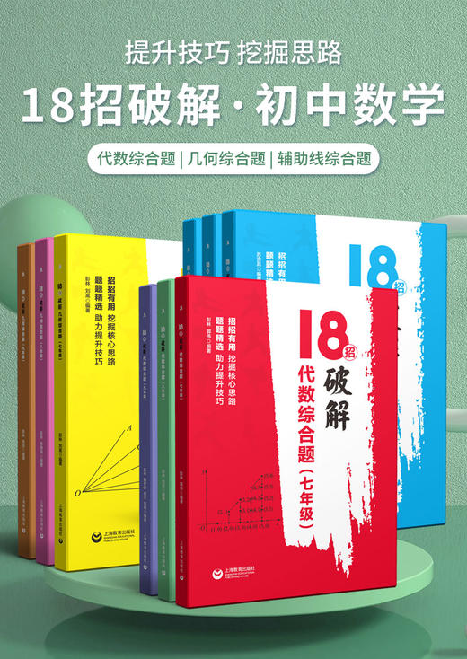 18招中小学数学：破解小学数学计算综合题+图形综合题+应用综合题 初中代数几何 商品图4