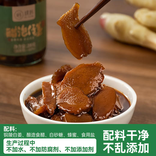璞匠铜陵醋泡姜官方旗舰店即食仔姜生姜片白姜嫩姜腌制泡菜下饭菜 商品图2