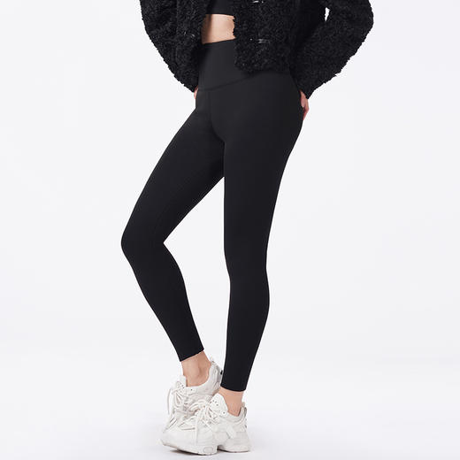 都市丽人打底裤强暖外穿裤保暖裤锦纶加厚九分裤一条LLT4B5 商品图1