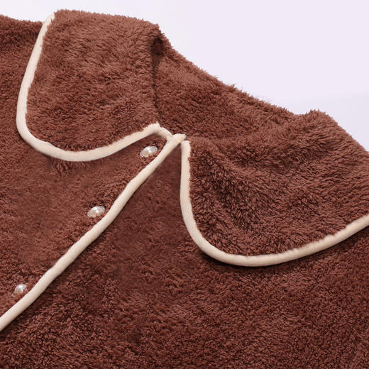 都市丽人睡衣会员精选单件袍家居服米粒绒厚女士米粒绒单件袍LHT7A9 商品图5