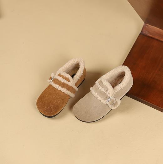 westory2024年秋冬新款优雅风平跟百搭短靴毛毛靴S24DM84871 商品图0