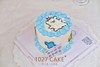 1027CAKE |  手绘蛋糕  线条小狗 商品缩略图2
