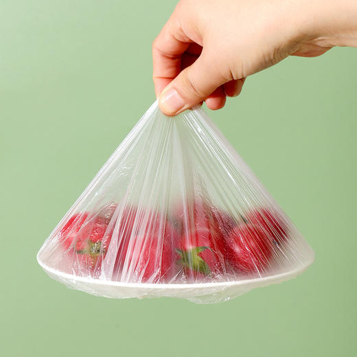 「拍1发2，拍2发5」保鲜膜套防尘罩 食品家用保鲜袋一次性保鲜罩菜罩浴帽松紧口厨房用品 商品图3