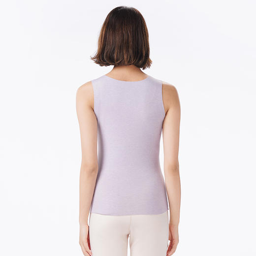 都市丽人保暖衣舒暖单件背心膨暖绒3.0中厚女士保暖衣保暖背心LWT4A3 商品图3